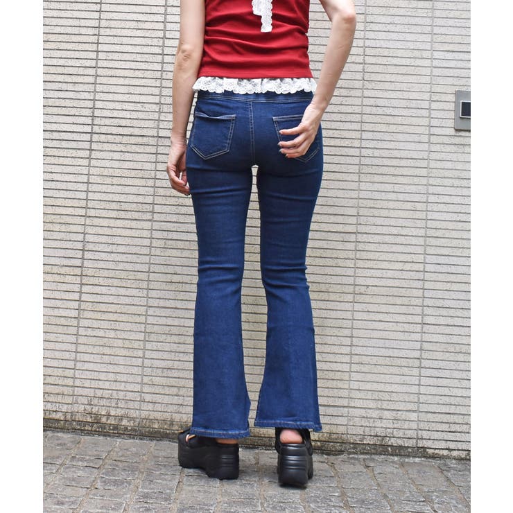 デニムフレアーパンツ | FUN | 詳細画像52 