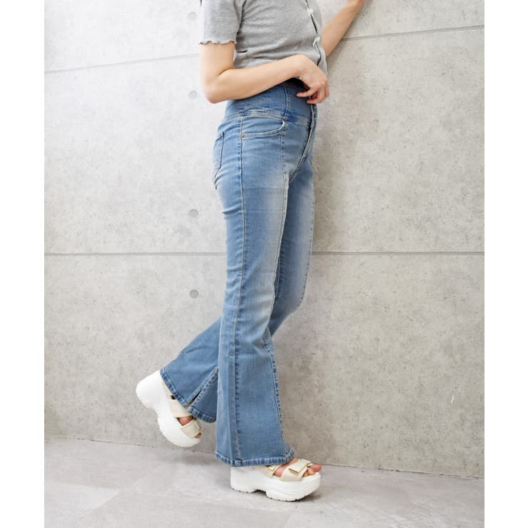 デニムフレアーパンツ | FUN | 詳細画像63 