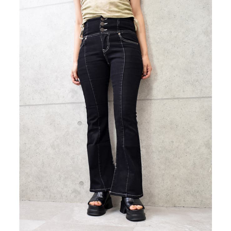 デニムフレアーパンツ | FUN | 詳細画像65 