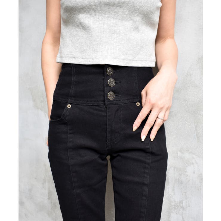 デニムフレアーパンツ | FUN | 詳細画像7 