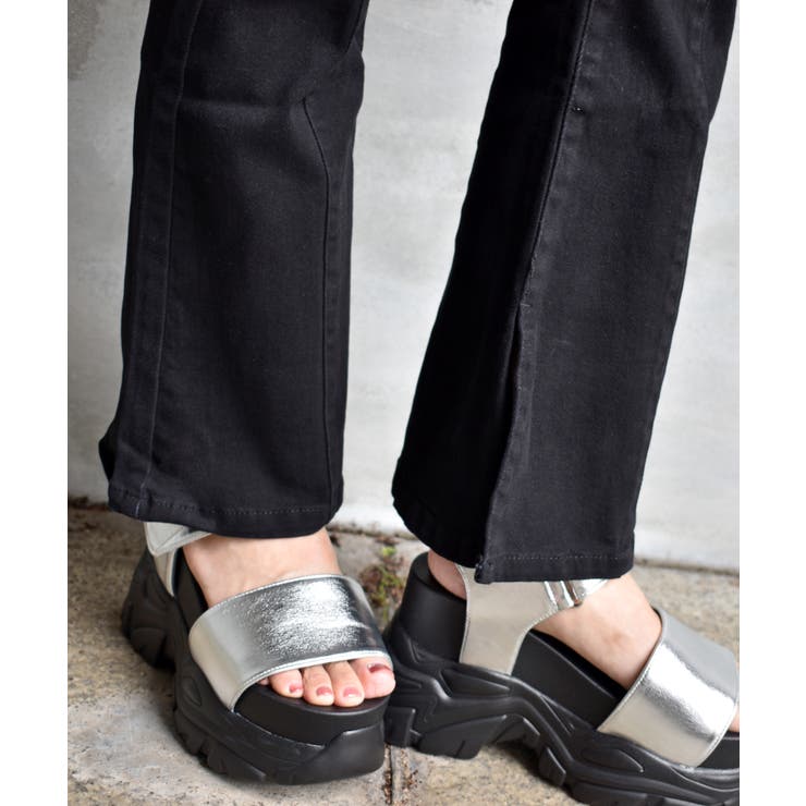 デニムフレアーパンツ | FUN | 詳細画像8 