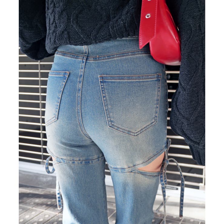 サイドカットリボンパンツ | FUN | 詳細画像5 