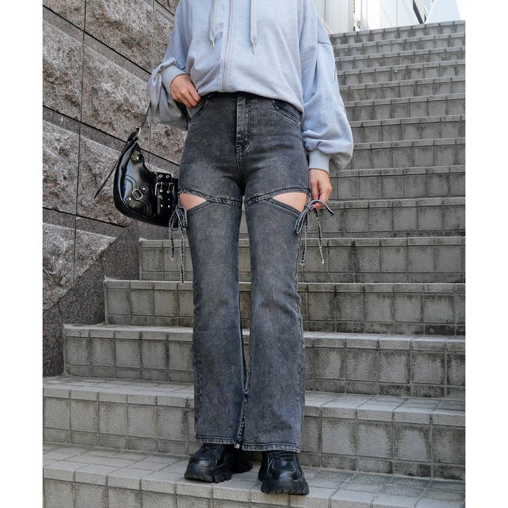 サイドカットリボンパンツ | FUN | 詳細画像7 