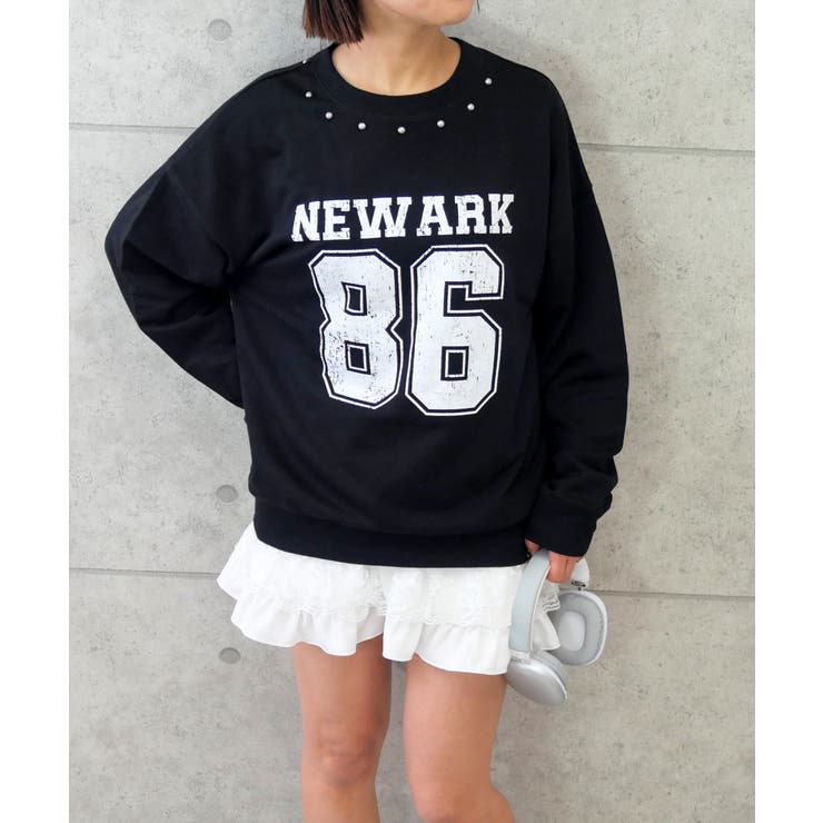 ブラック | ナンバリングトレーナー | FUN