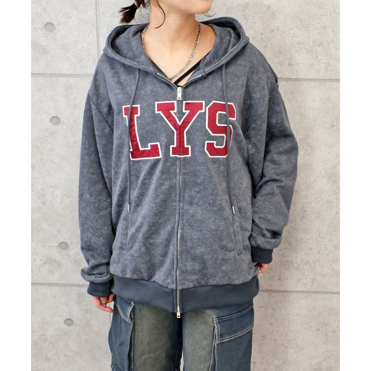 ロゴジップパーカー[品番：TRNW0001928]｜FUN（ファン）のレディース