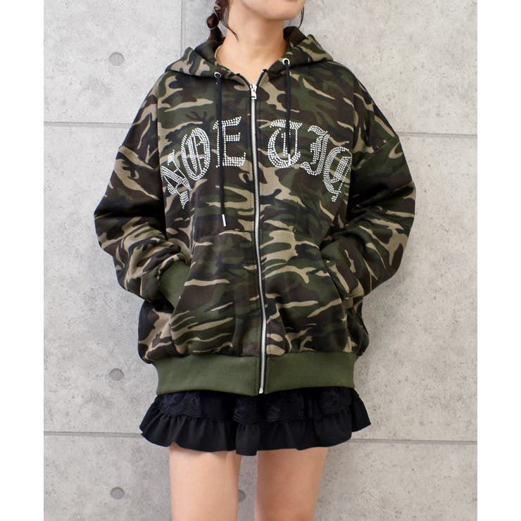 ストーンジップパーカー | FUN | 詳細画像5 