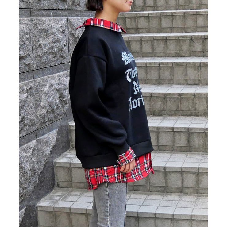 シャツドッキングプルオーバー | FUN | 詳細画像2 