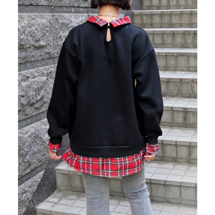 シャツドッキングプルオーバー | FUN | 詳細画像3 