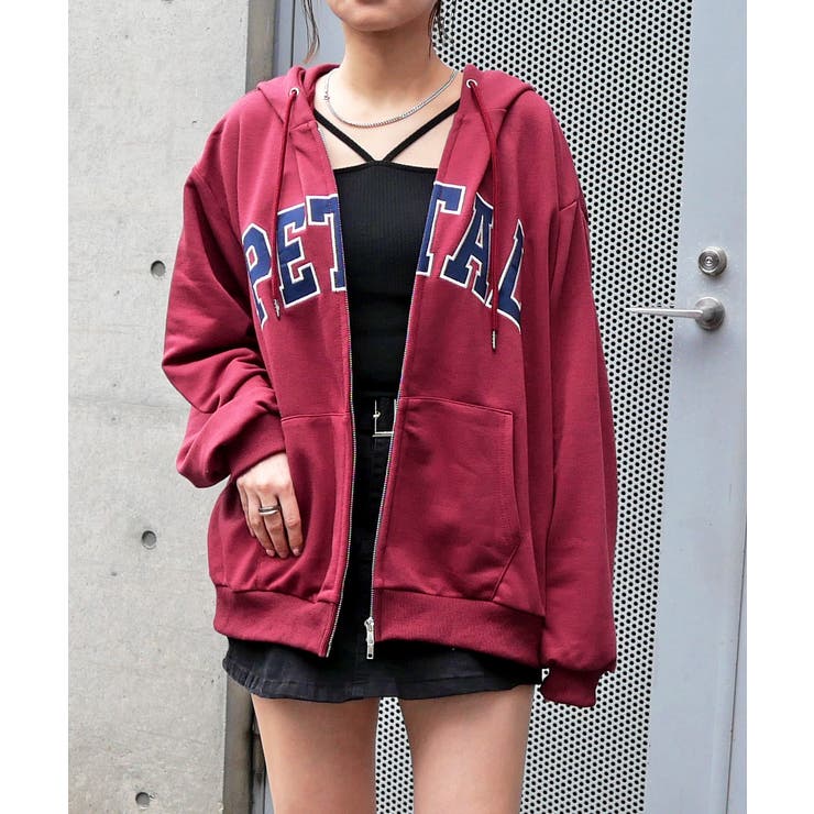 ロゴジップパーカー | FUN | 詳細画像1 