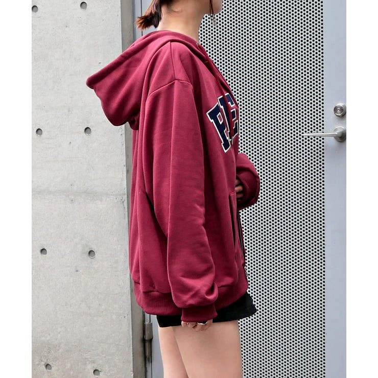 ロゴジップパーカー | FUN | 詳細画像2 