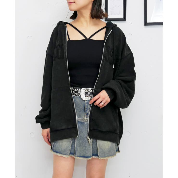 ケミカルロゴパーカー | FUN | 詳細画像2 