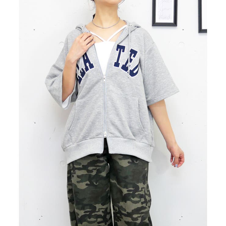 ハンソデジップパーカー | FUN | 詳細画像4 