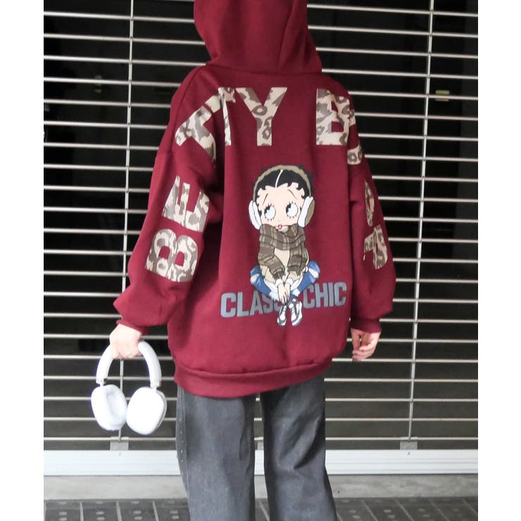 ヒョウロゴベティパーカー | FUN | 詳細画像1 