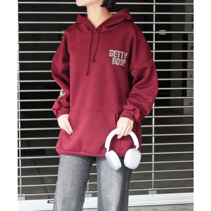 ヒョウロゴベティパーカー | FUN | 詳細画像3 