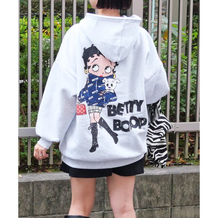 杢グレー | ベティパーカー | FUN