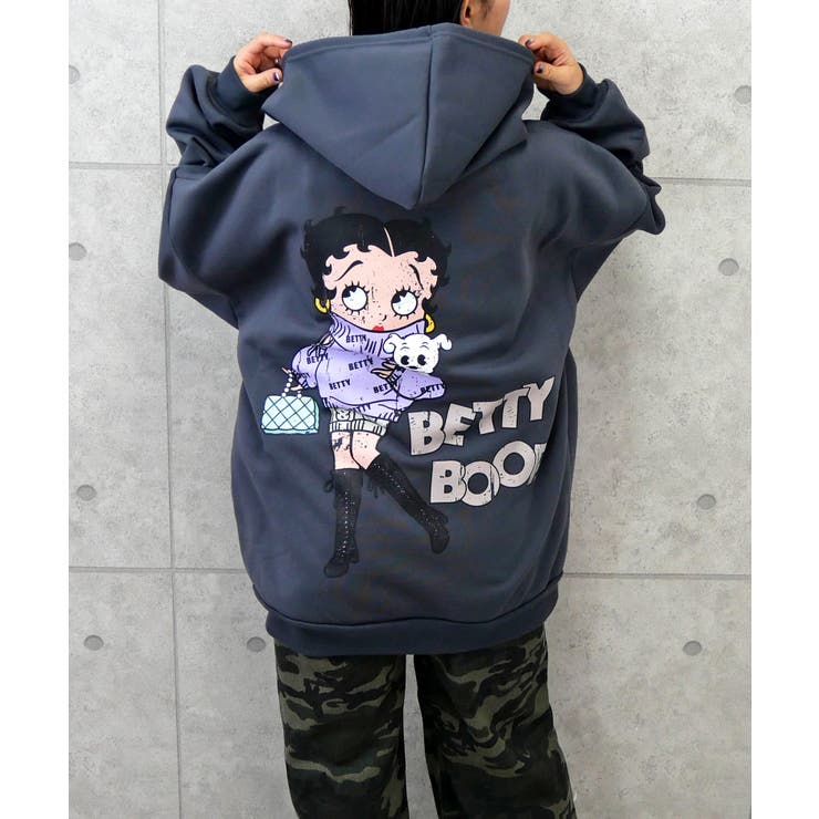 チャコールグレー | ベティパーカー | FUN