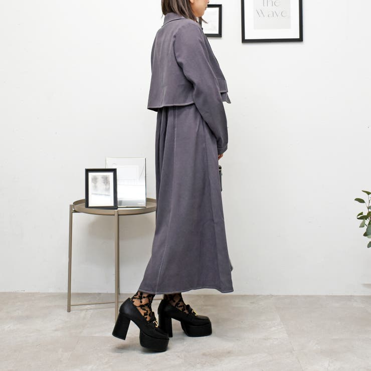 ショートジャケットセットアップ[品番：TRNW0000625]｜FUN（ファン）の