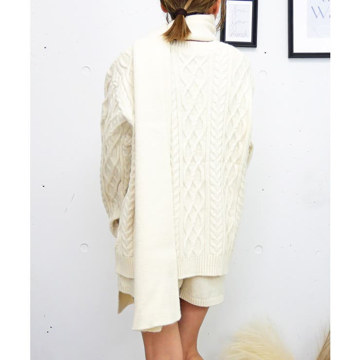 ケーブルニットセット | FUN | 詳細画像3 