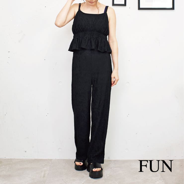 ペプラムセットアップ[品番：TRNW0001681]｜FUN（ファン）の