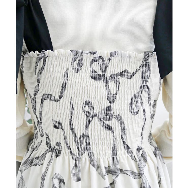 リボンガラワンピース | FUN | 詳細画像7 