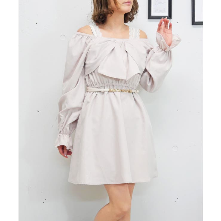 リボンミニワンピース | FUN | 詳細画像4 