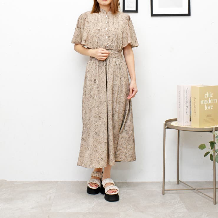 国内発送/ギフトOK☆Since Then☆花柄 フリル ワンピース☆ 000000015844-01-l.jpg?t=
