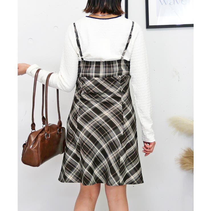 チェックミニワンピース | FUN | 詳細画像2 