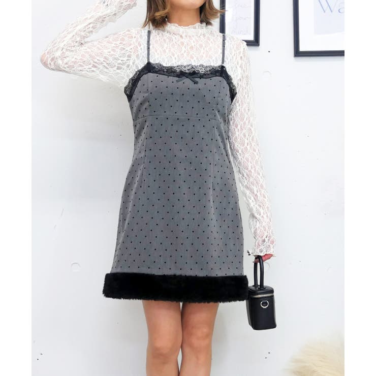 グレー | スソファーミニワンピース | FUN