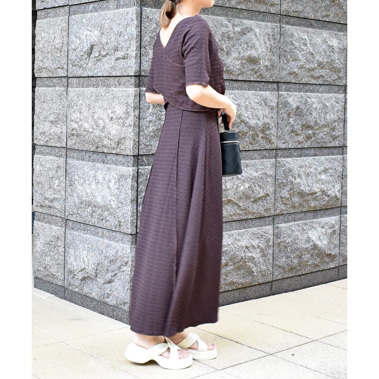 フクレマルチウェイワンピース[品番：TRNW0001823]｜FUN（ファン）の