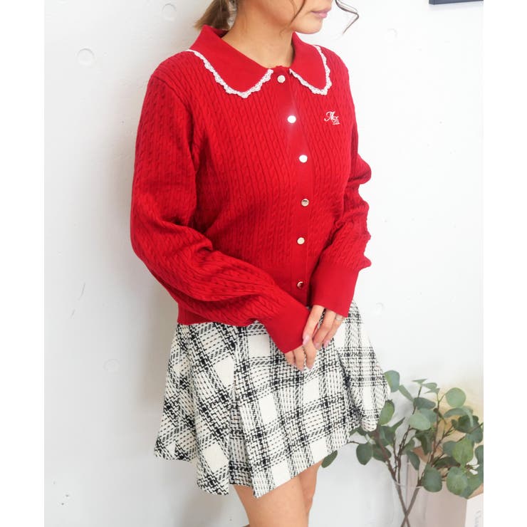 レッド | エリレースカーデ | FUN