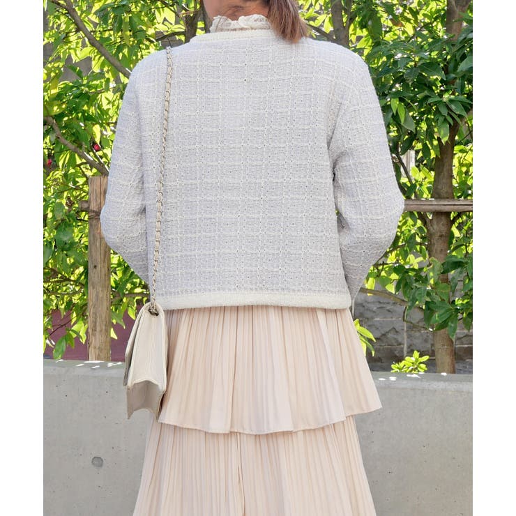 ラメツイードカーデ | FUN | 詳細画像3 