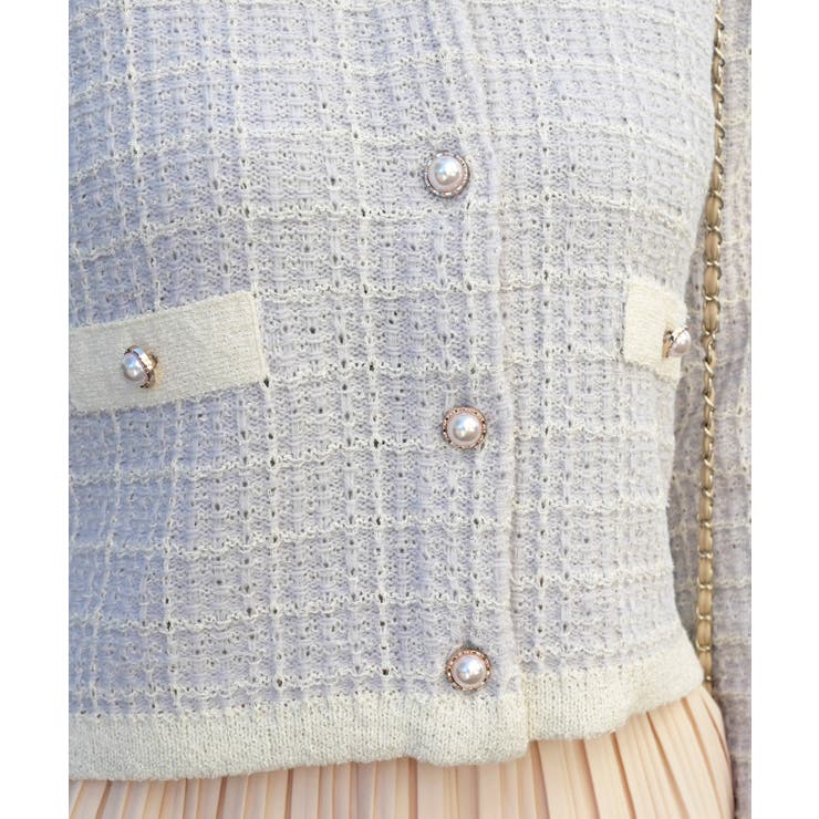 ラメツイードカーデ | FUN | 詳細画像4 