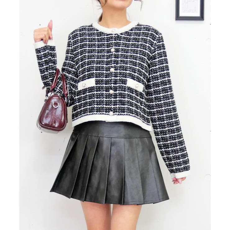 ラメツイードカーデ | FUN | 詳細画像5 