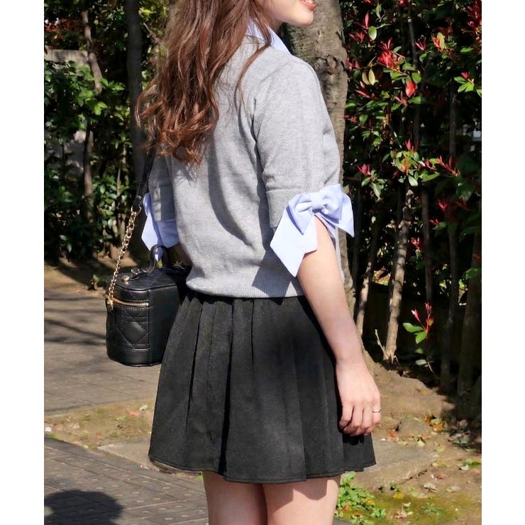 ソデリボンドッキングカーデ | FUN | 詳細画像2 