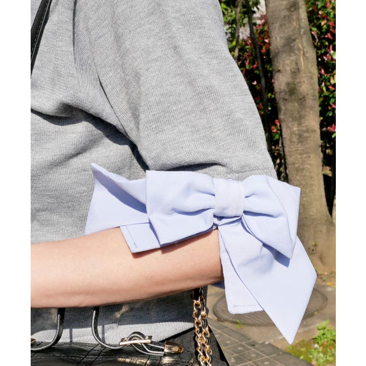 ソデリボンドッキングカーデ | FUN | 詳細画像5 