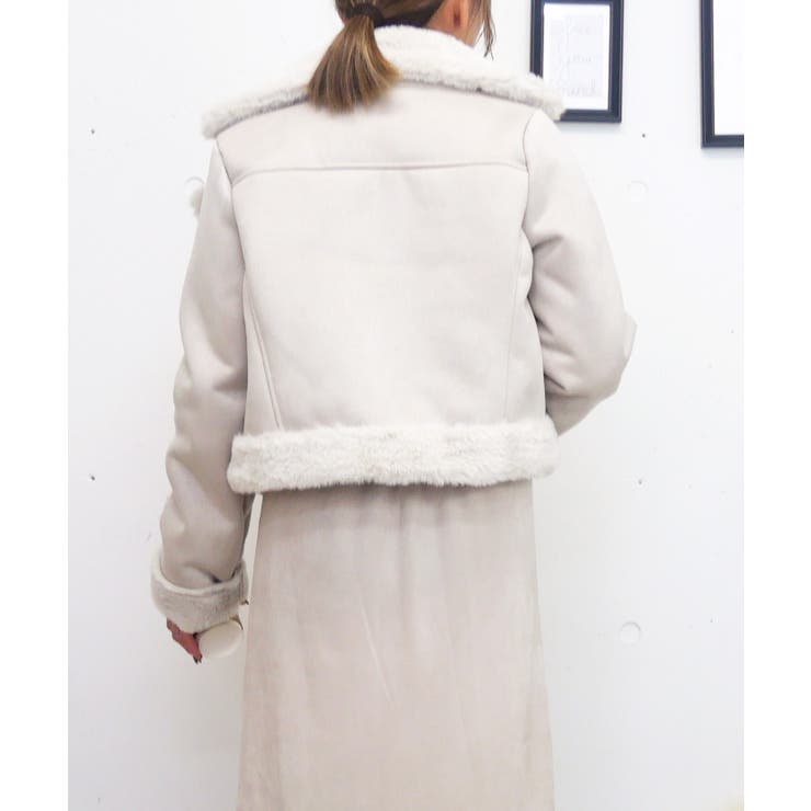 スエードフェイクファージャケット | FUN | 詳細画像3 