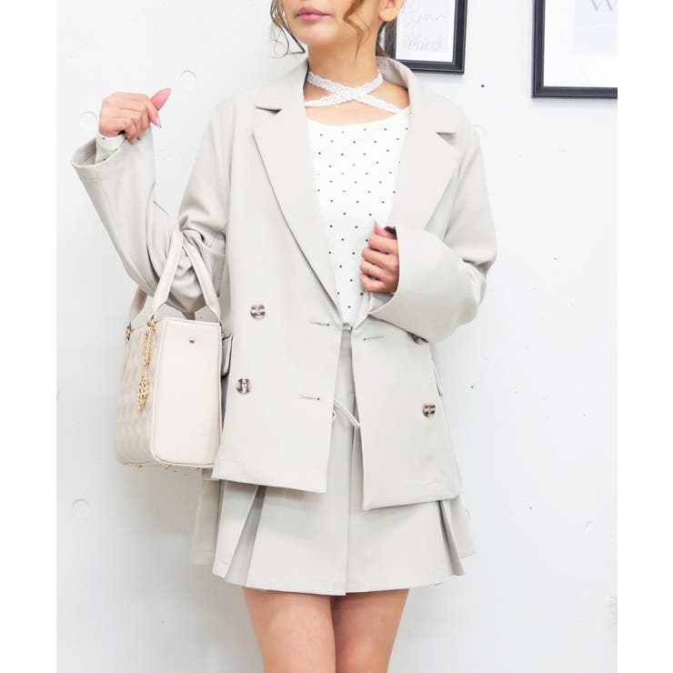 アイボリー | テーラードジャケット | FUN