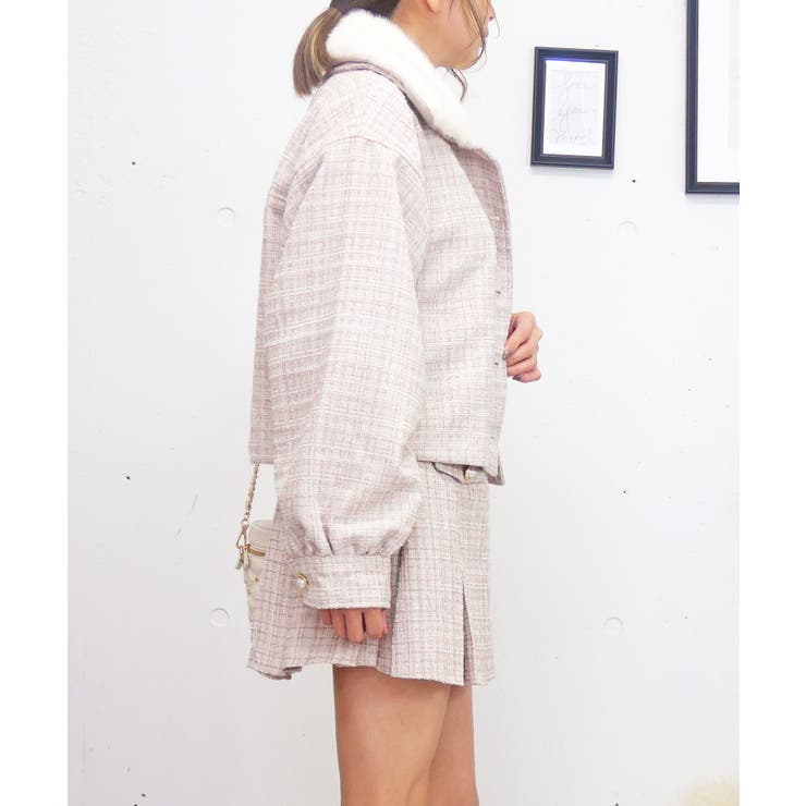 ツイードファージャケット | FUN | 詳細画像2 