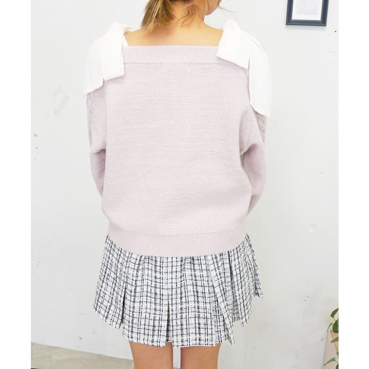 ラメカタリボンニット | FUN | 詳細画像3 