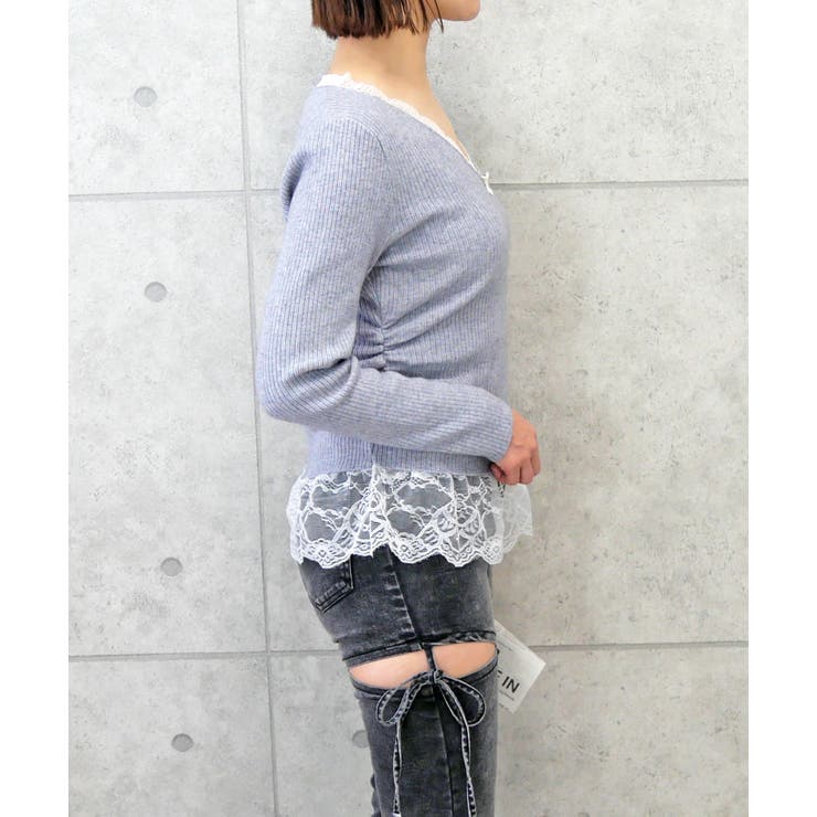 フロントリボンニット | FUN | 詳細画像2 