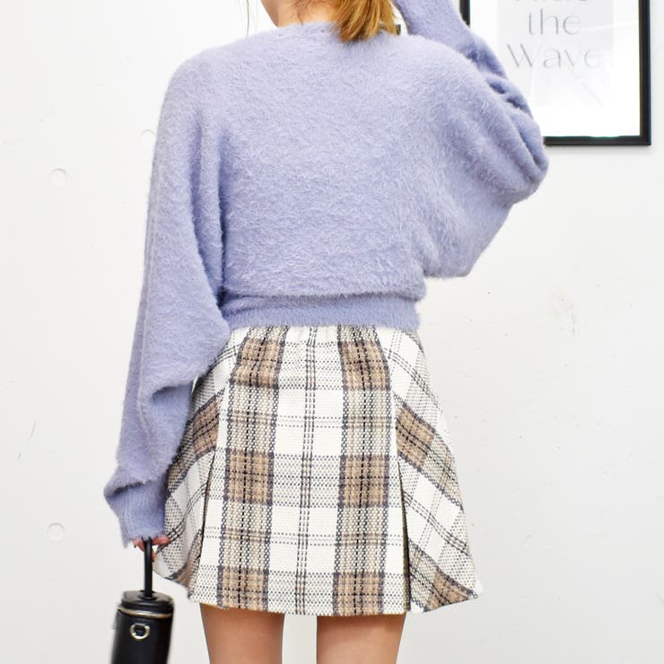 シャギーリボンアンサンブル[品番：TRNW0001345]｜FUN（ファン）の