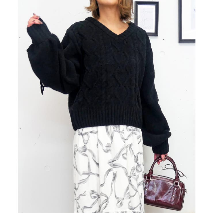 モールケーブルニット | FUN | 詳細画像4 