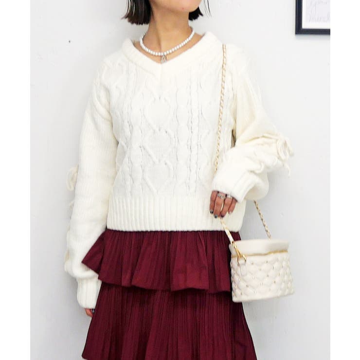 モールケーブルニット | FUN | 詳細画像6 