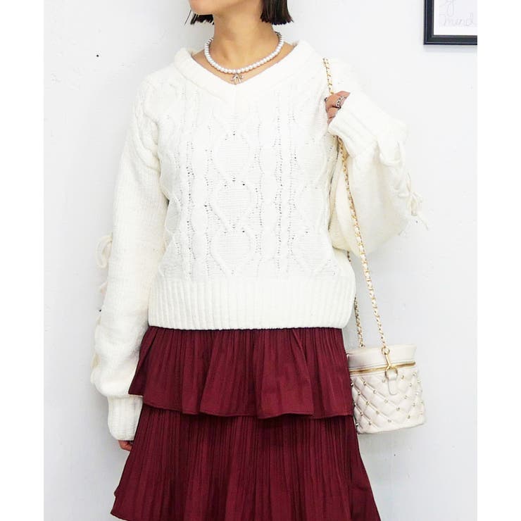 モールケーブルニット | FUN | 詳細画像7 