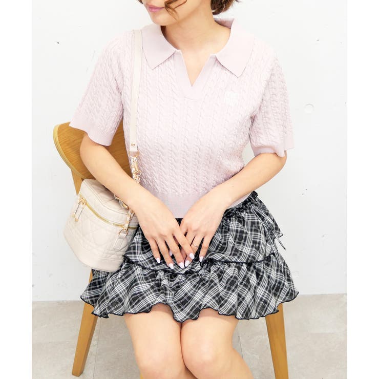 ケーブルスキッパーニット | FUN | 詳細画像5 