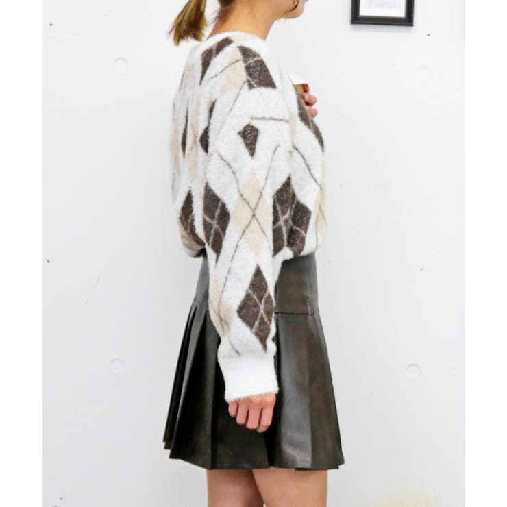 シャギーアーガイルニット | FUN | 詳細画像2 