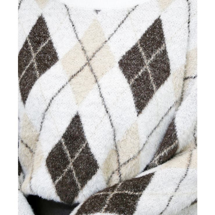 シャギーアーガイルニット | FUN | 詳細画像4 