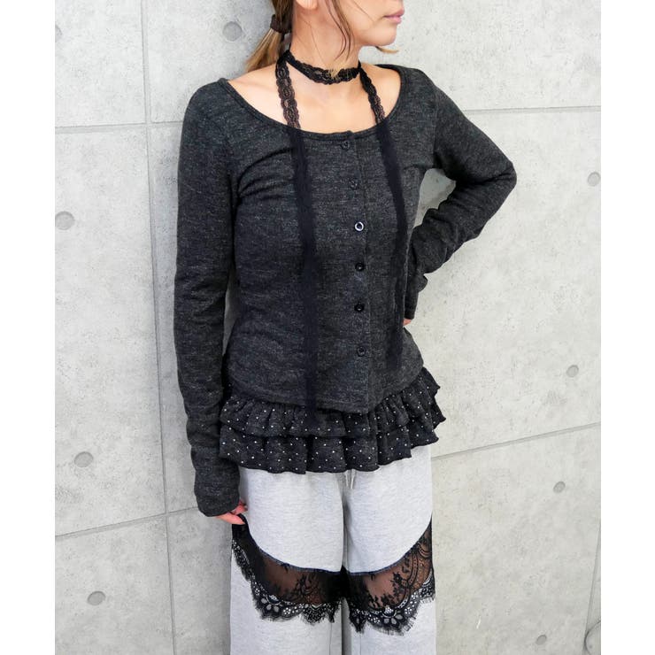 ブラック | ドットキャミアンサンブル | FUN