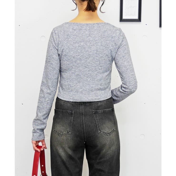 レースレイヤードプルオーバー | FUN | 詳細画像3 