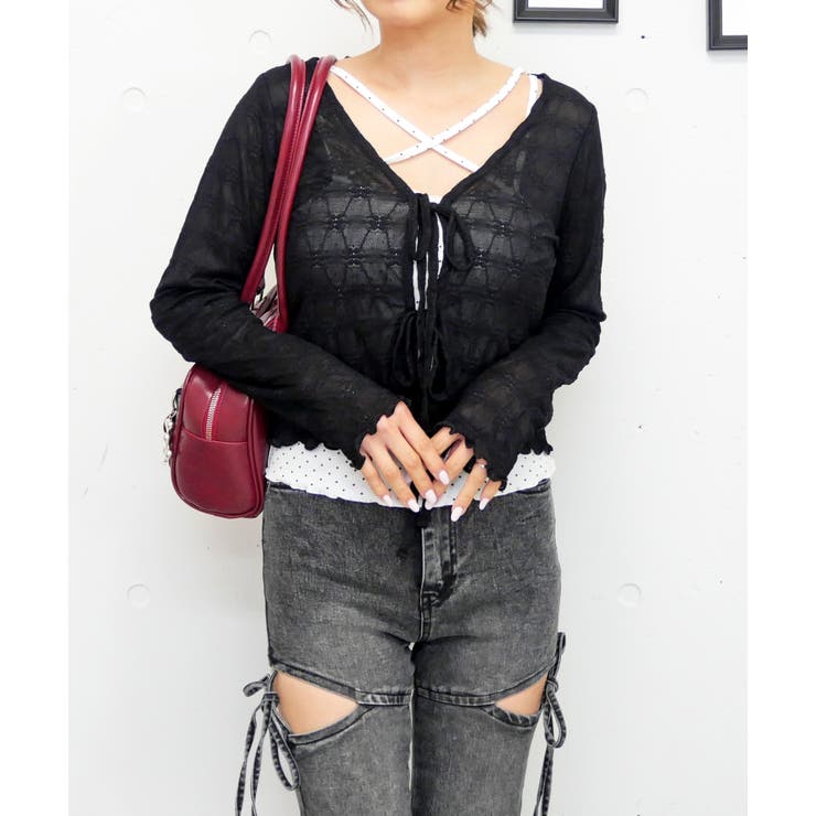 レースボレロキャミアンサンブル | FUN | 詳細画像6 